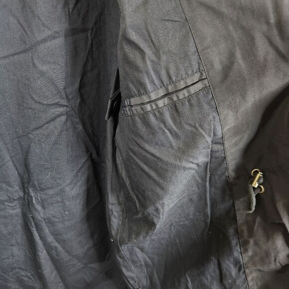 The Kooples Full Zip 5 Pocket Military Style Navy Blue Overcoat XS - Picture 5 of 8